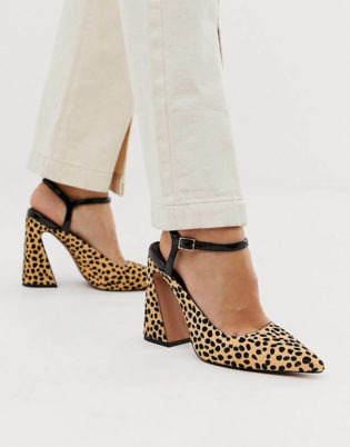 Asos Design Pioneer Premium Leather Heels In Animal Print $57.00$95.00 Free Shipping & Returns* Color Leopard Pony Size Size Guide Add To Cart
