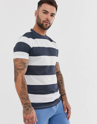 Asos Design Stripe T Shirt
