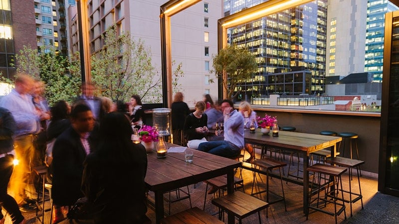 Bomba Rooftop Bar Melbourne
