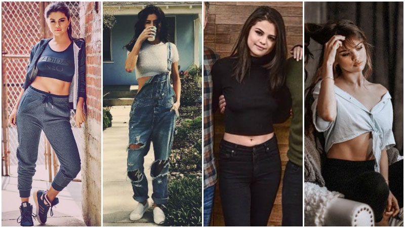 Crop Tops Selena Gomez