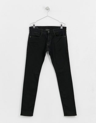 Emporio Armani J35 Skinny Fit Black Wash Jeans