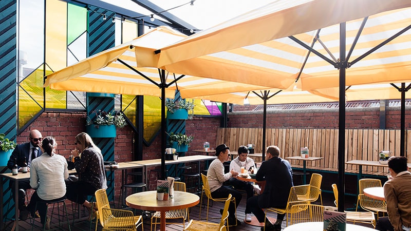 Fonda Mexican in Windsor Rooftop Bar Melbourne