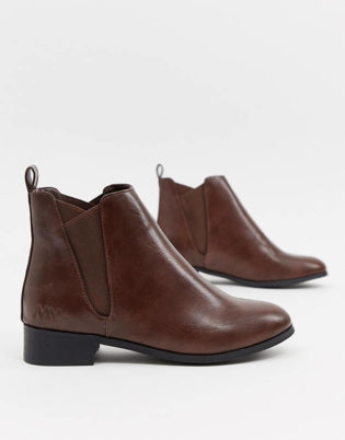 Matt & Nat Flat Chelsea Boots