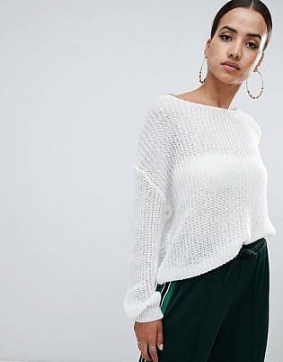 Missguided Twist Back Sweater