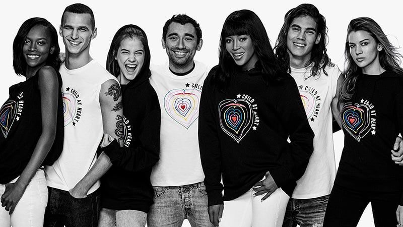 Naomi Campbell and Diesel Collaborate to Help Children Globally