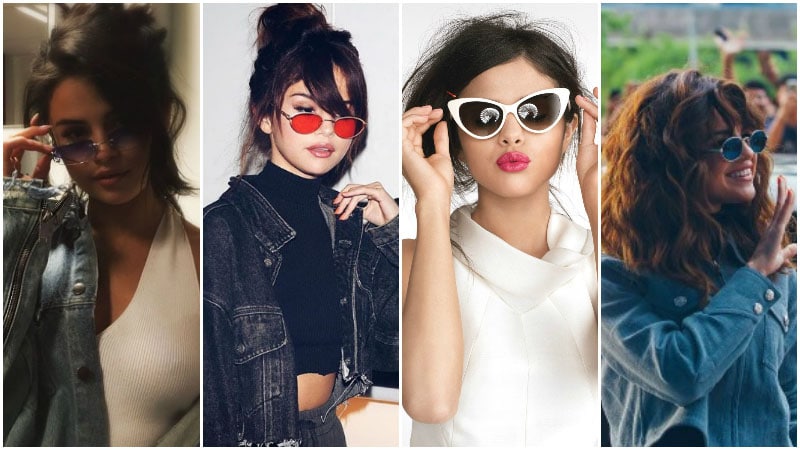 Retro Sunglasses Selena Gomez