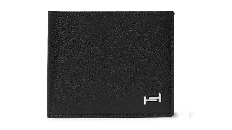 Tods Full-Grain Leather Billfold Wallet