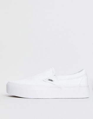 basic white vans