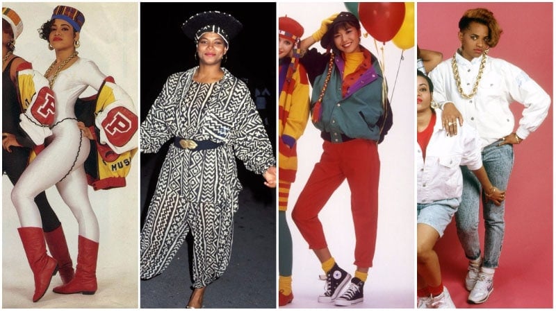 Ladies 80s wear 80's costumes