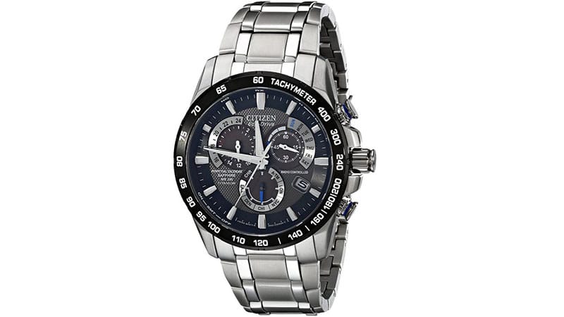 Citizen Eco-Drive AT4010-50E Men's Titanium Perpetual Chronograph A-T Watch