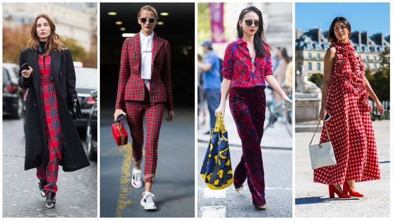 Red Patterns Trend