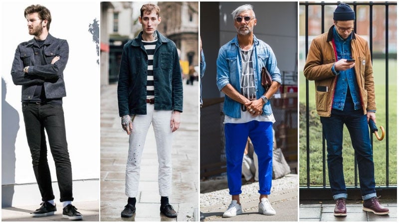 What To Wear With A Denim Jacket Men S Style Guide The Trend Spotter