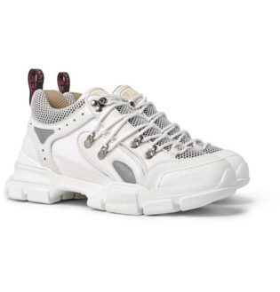 Flashtrek Rubber, Leather, Mesh And Suede Sneakers