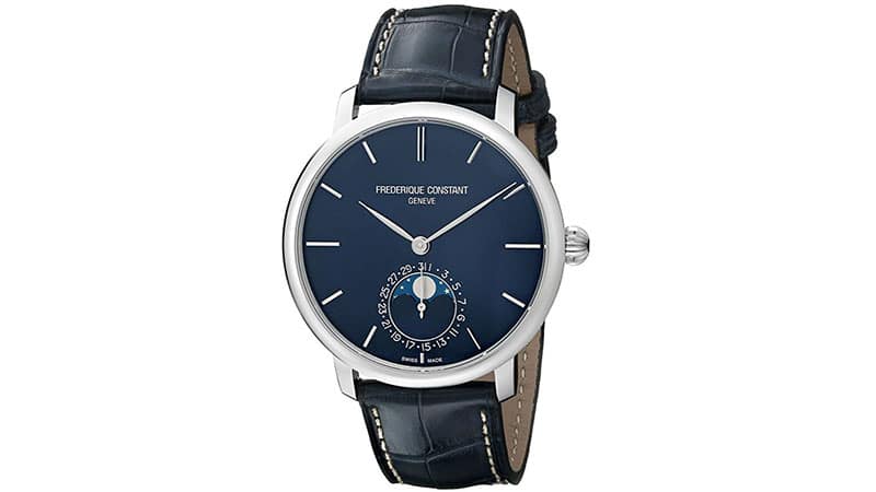 Frederique Constant Men's FC705N4S6 Slim Line Stainless Steel Watch