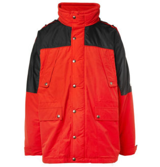 Incognito Padded Cotton Blend Shell Parka
