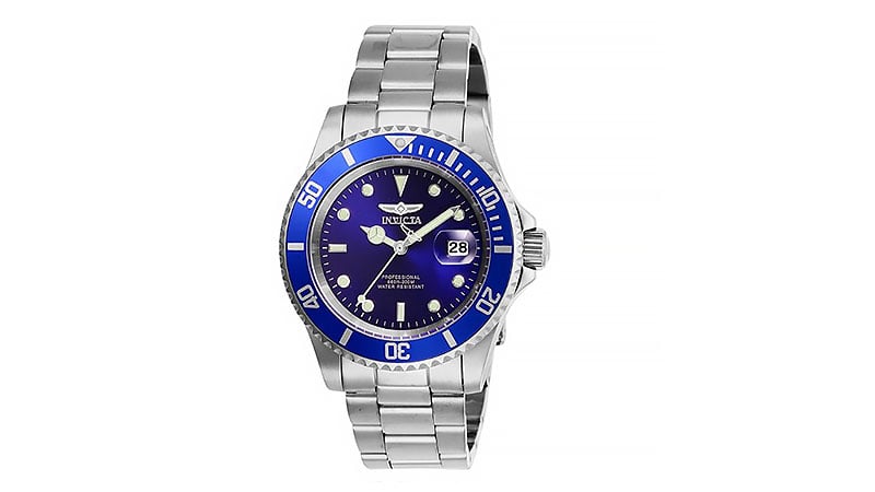Invicta Men's Pro Diver Quartz Watch With Stainless Steel Strap