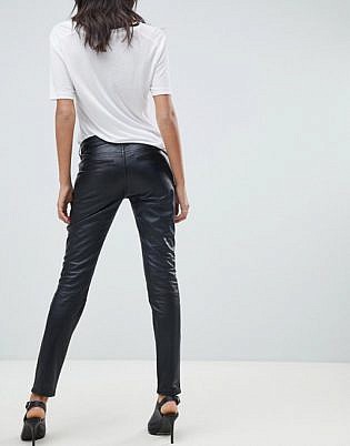 Lab Leather Skinny Pants