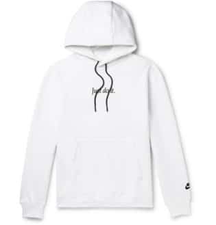 mens black hoodie with white strings