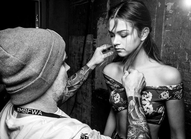 Richard Kavanagh REDKEN MBFWA 2017 We Are Kindred backstage 02 hr