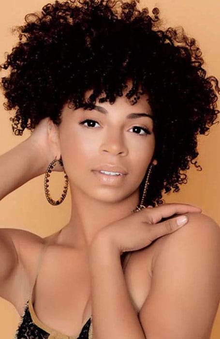 Short Afro Hairstyle