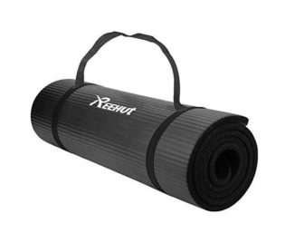Thick High Density Nbr Exercise Yoga Mat For Pilates, Fitness & Workout Carrying Strap
