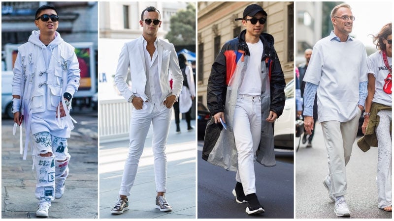 All White Jeans Outfits