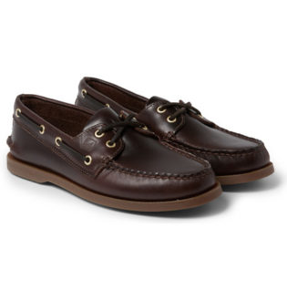 Authentic Original Burnished Leather Boat Shoes
