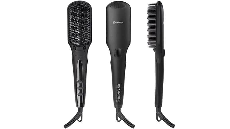 BearMoo Hair Straightening Brush