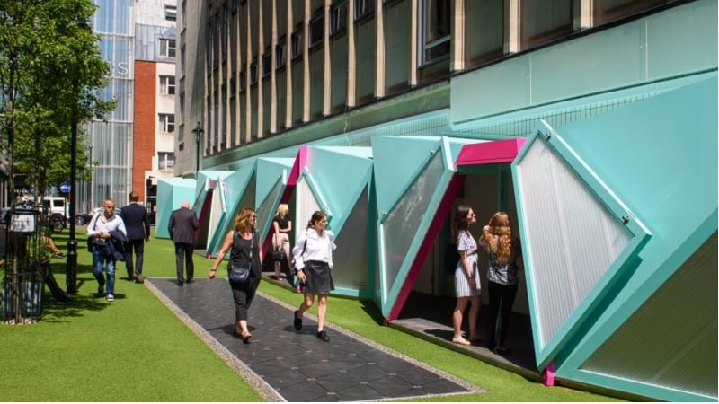 London's World First Sustainable 'Smart' Street Recreates the Shopping Experience