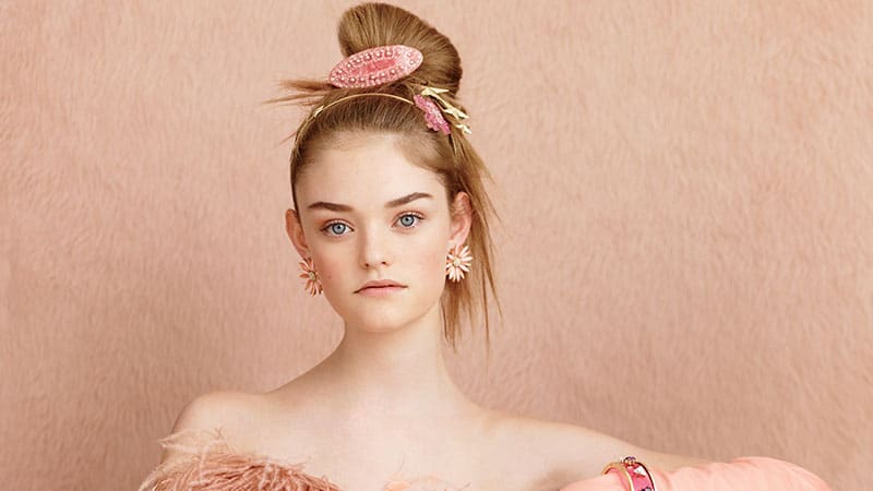 Decorative Topknot Prom Hairstyles