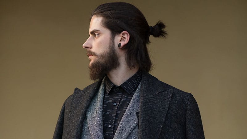 Top 152+ hairstyle for men ponytail super hot