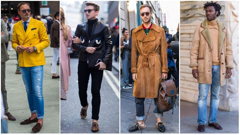 men's fashion with loafers