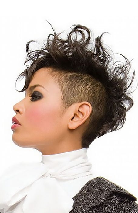 short haircuts for women Mohawk