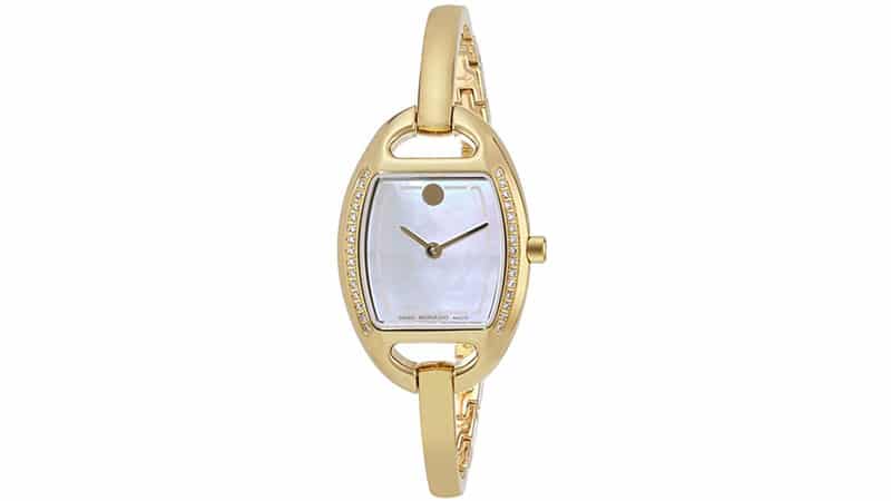 Movado Women's 0606609 Miri Gold-Plated Stainless Steel Bracelet Watch