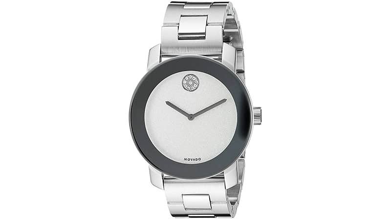 Movado Women's 3600334 Swiss Quartz Silver-Tone Stainless Steel Watch