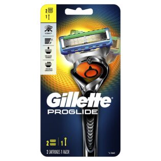 Proglide Men's Razor Handle + 2 Blade Refills