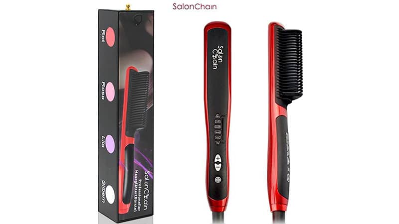 SalonChain Hair Straightening Brush
