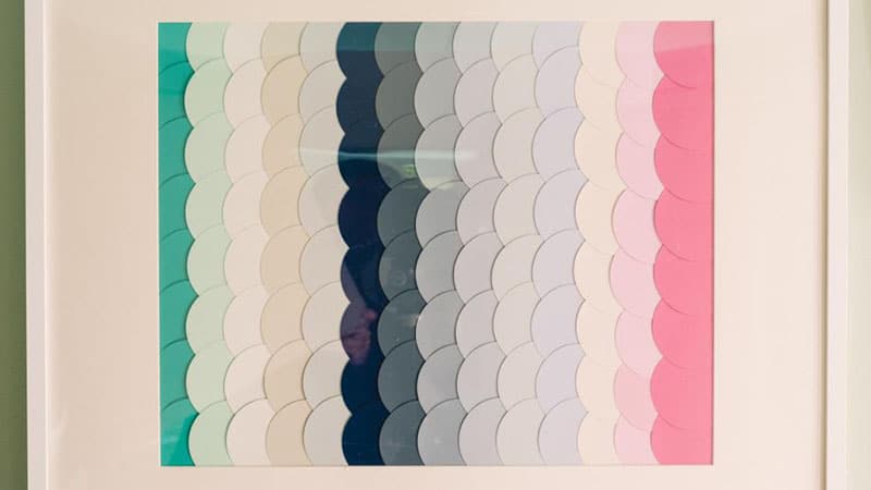 Scalloped Paint Chips Scalloped Paint Chips