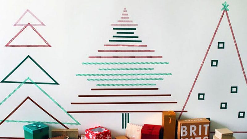 Washi Tape Wall Art Washi Tape Wall Art