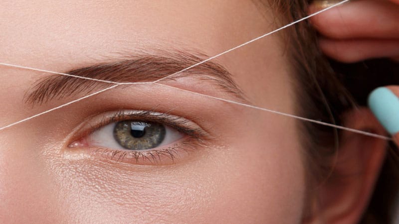 What is Eyebrow Threading