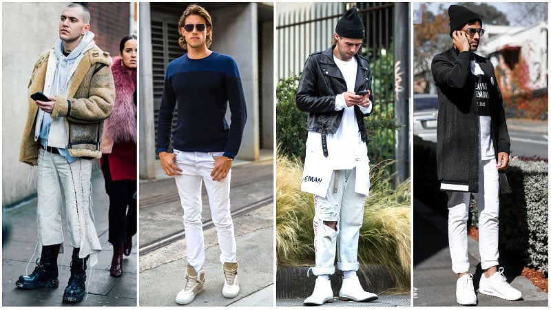 White Jeans In Winter