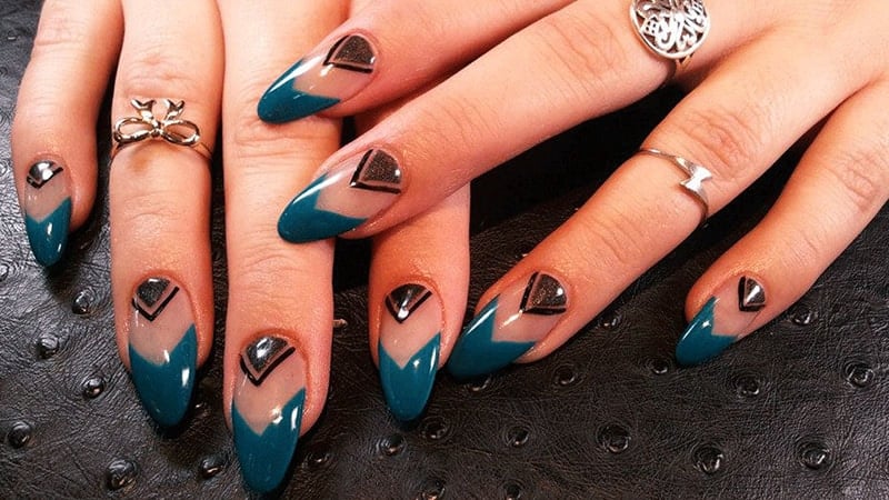 6. Pointy Nail Designs for Almond Nails - wide 3