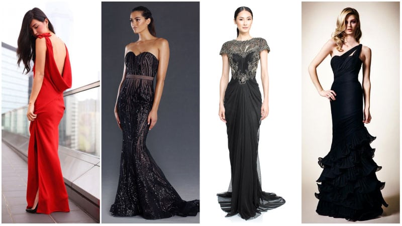 best black tie dresses 2019