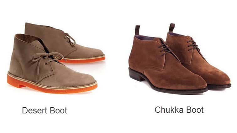 chukkas with chinos