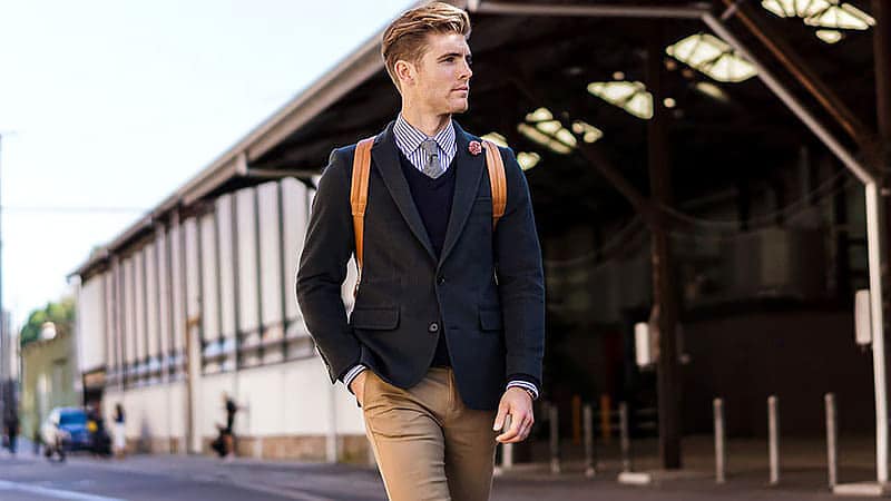 How To Wear A Black Blazer Men S Style, What Color Pants Go With A Black Sport Coat