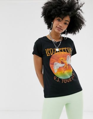 Noisy May Led Zepplin Graphic Band T Shirt