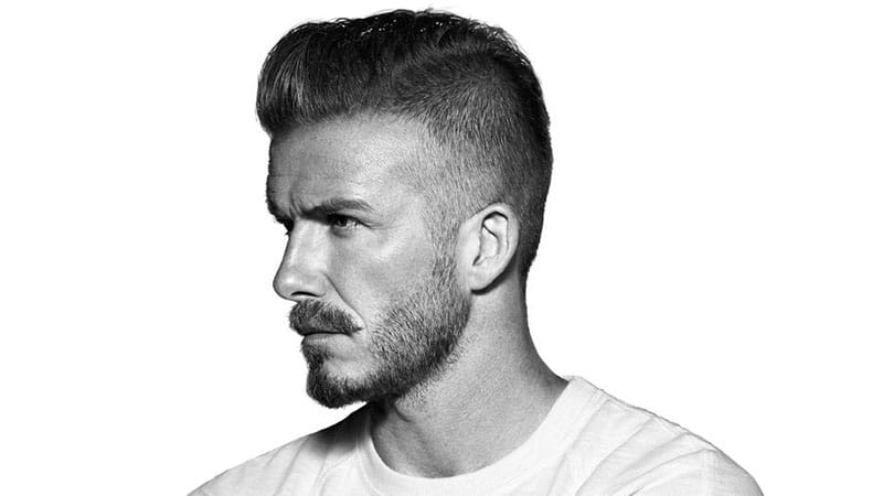 david beckham undercut