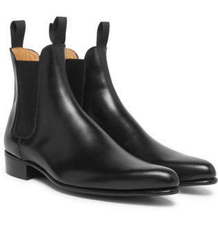 + George Cleverley Rocketman Leather Chelsea Boots
