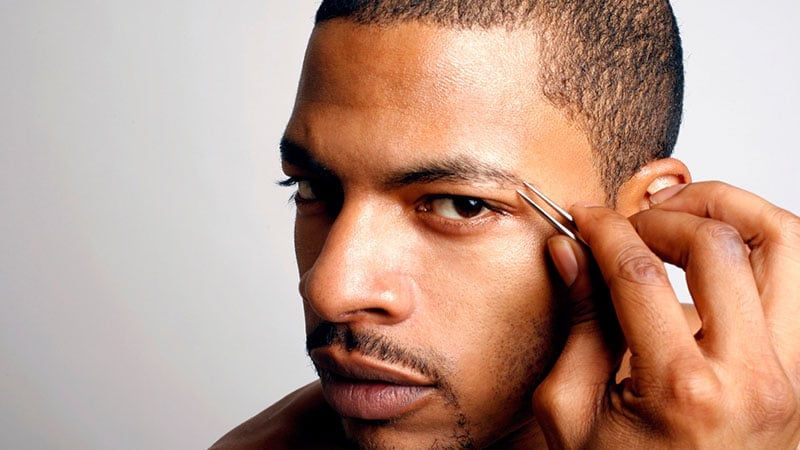 Done men getting eyebrows Threaded bliss: