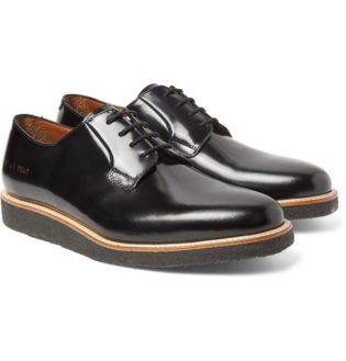 Polished Leather Derby Shoes